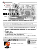 Kozyheat Chaska XL Owner's manual