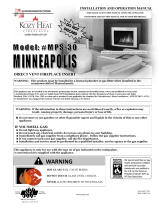Kozyheat Minneapolis Owner's manual