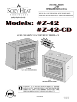 Kozyheat Z42 Owner's manual