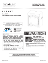 kozy heat Albany Owner's manual