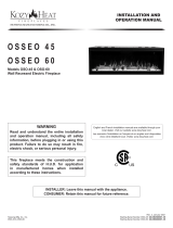 Kozyheat Osseo Linear Owner's manual