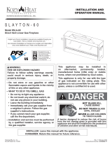 Kozyheat Slayton 60 Owner's manual