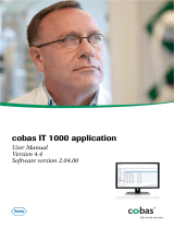 Roche cobas IT 1000 User manual