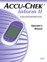Roche ACCU-CHEK Inform II User manual