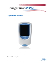 Roche CoaguChek XS Plus User manual