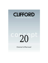Clifford 20 Owner's manual