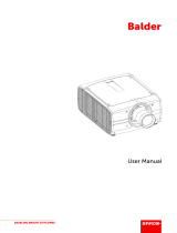 Barco Balder User manual