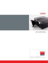 Barco Orion Cinemascope User manual