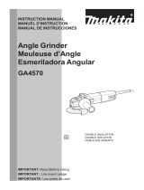 Makita GA4570 User manual