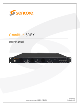 Sencore OmniHub 6/16 User manual