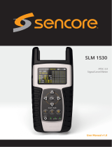 Sencore SLM 1530 User manual