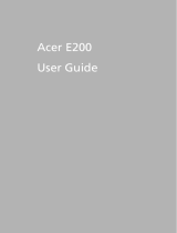 Acer E200 User manual