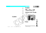 Canon PowerShot G6 User manual