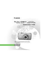 Canon Powershot SD980 IS User manual