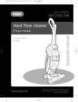 Vax Floormate V-120 Owner's manual