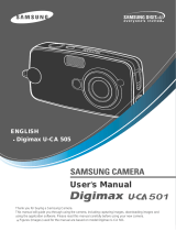 Samsung DIGIMAX UCA 501 User manual