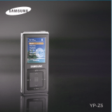 Samsung YP-Z5AB/XAA User manual