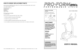 ProForm PFEVEX3418 Owner's manual