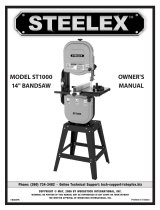 Steelex Machines ST1000 User manual