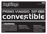 Peg Perego Primo Viaggio Convertible User manual