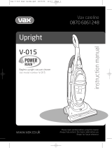 Vax Power Reach V-015 Owner's manual
