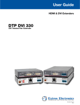 Extron DTP DVI 4K 330 Tx User manual