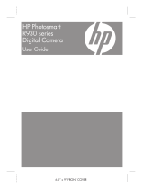 HP PhotoSmart R937 User manual