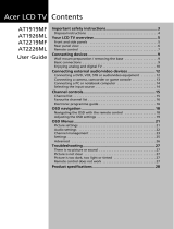 Acer AT2226ML User manual