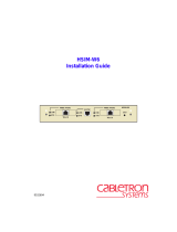 Cabletron Systems CyberSWITCH HSIM-W6 Installation guide