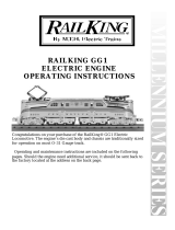 RailKing GG-1 User manual