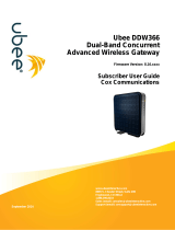 Ubee DDW366 Owner's manual