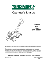 Yard-Man 21A-458B401 User manual