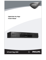 Philips DVD619 User manual