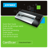 Dymo CardScan Executive User manual