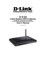 Dlink DCM-604 Series User manual