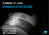 Canon EF 400mm f/4 DO IS USM Owner's manual