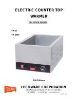 Cecilware FW-25WT User manual