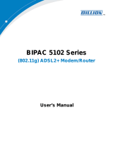 BEC BiPAC 5102 User manual