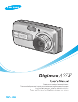 Samsung DIGIMAX A55W User manual