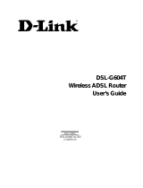 D-Link DSL-G604T User manual