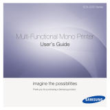 HP Samsung SCX-3200 Laser Multifunction Printer series User manual