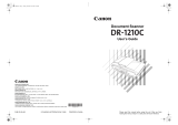 Canon imageFORMULA DR-1210C Owner's manual
