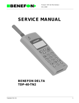 Benefon Delta User manual