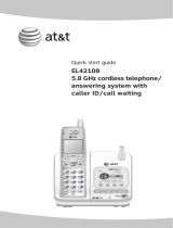 AT&T EL42108 Quick start guide