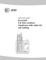 AT&T EL41108 Quick start guide