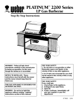 Weber 2200 LP User manual