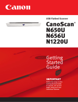 Canon CANOSCAN N1220U Owner's manual