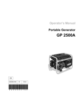 Wacker Neuson GP2500A User manual