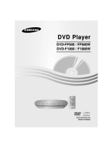 Samsung DVD-FP580W User manual
