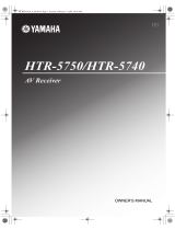 Yamaha HTR-5750 Owner's manual